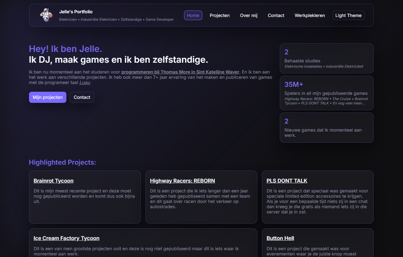 Foto van mijn portfolio